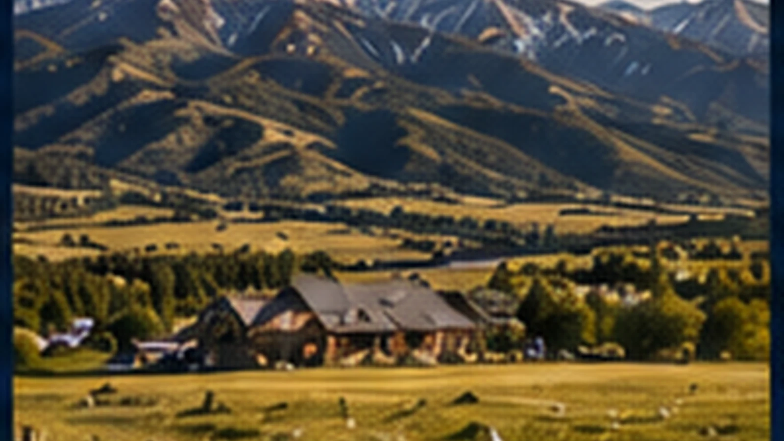 Residence in the Midway and Heber Valley mountain landscape
