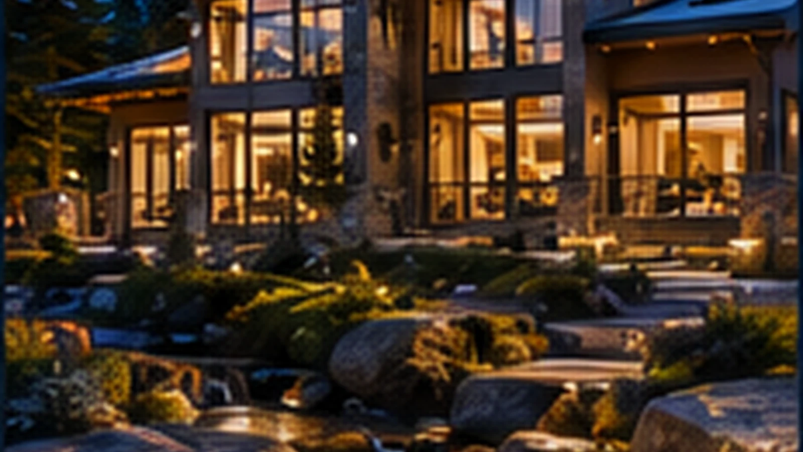 Luxury mountain residence in the Tuhaye area near Park City